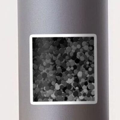 Black, White, and Grey Bubbles