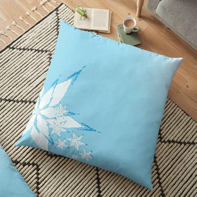 Blue Christmas Star