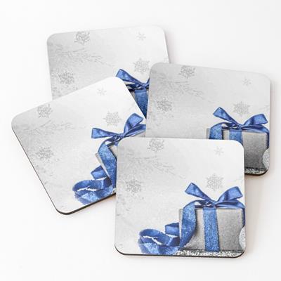 Blue and Silver Christmas Gift