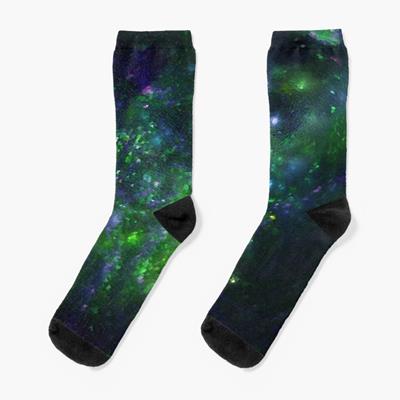 Dark Green and Blue