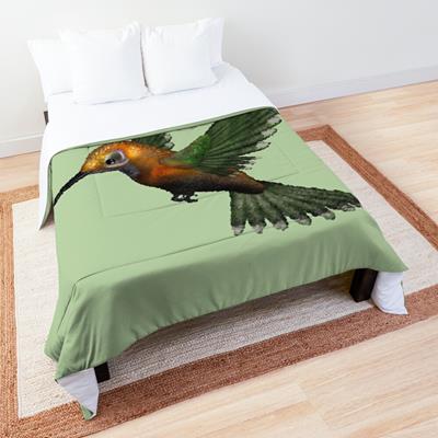 Green and Gold Hummingbird