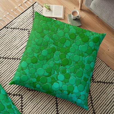 Green and Turquoise Bubbles