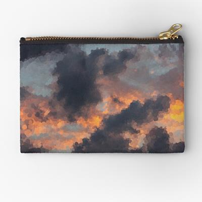Impressionistic Storm Clouds at Sunrise
