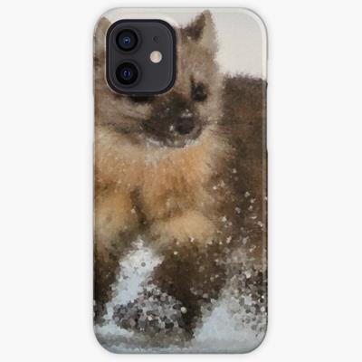 Marten Romping in the Snow