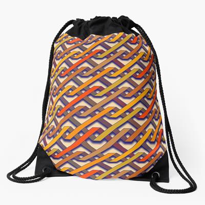 Orange and Brown Tangles