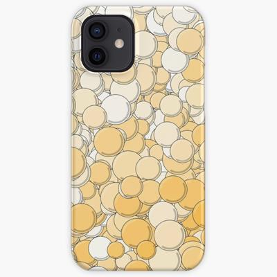 Orange and White Bubbles