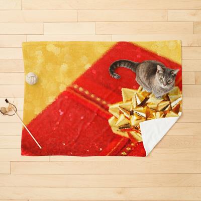 Red and Gold Gift Box