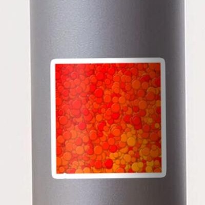 Red and Orange Bubbles