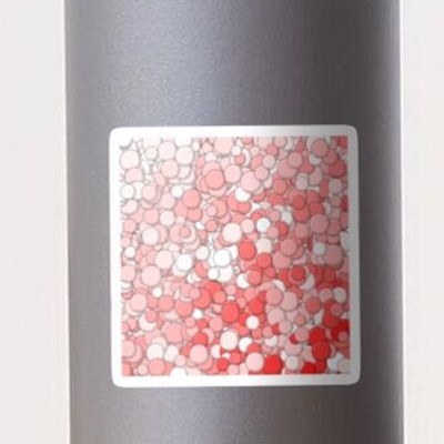 Red and White Bubbles